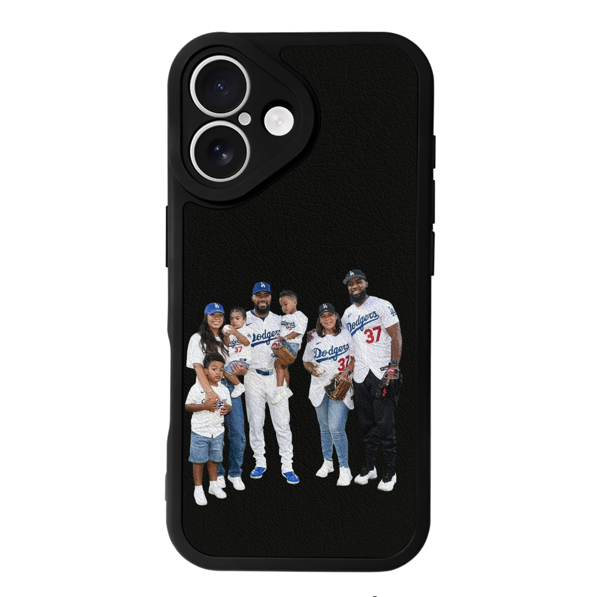  IPhone 16 Silicone Leather Case – UV Print, Lambskin Texture – Perfect Fit, Wireless Charging Compatible, Scratch Resistant, Precise Cutouts – Stylish Protection For IPhone 16